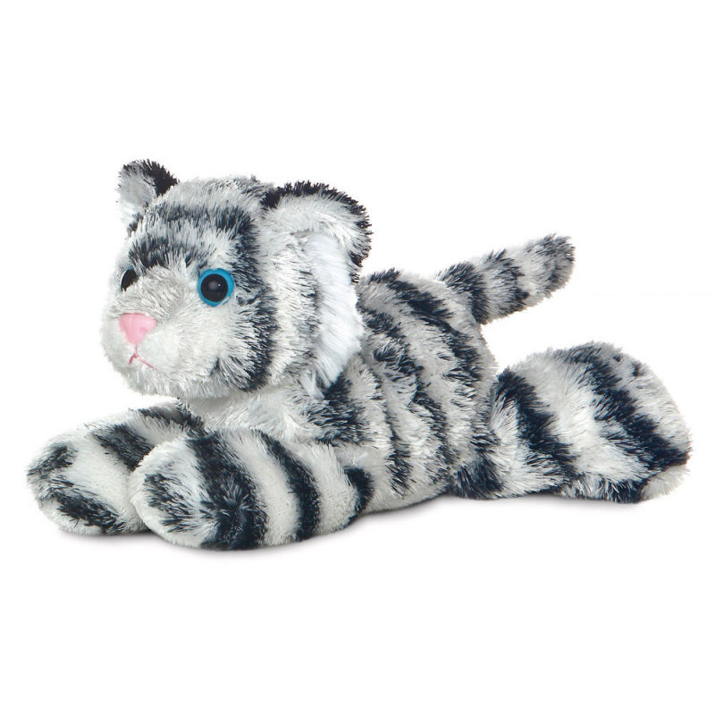  peluche tigre blanc 20 cm 